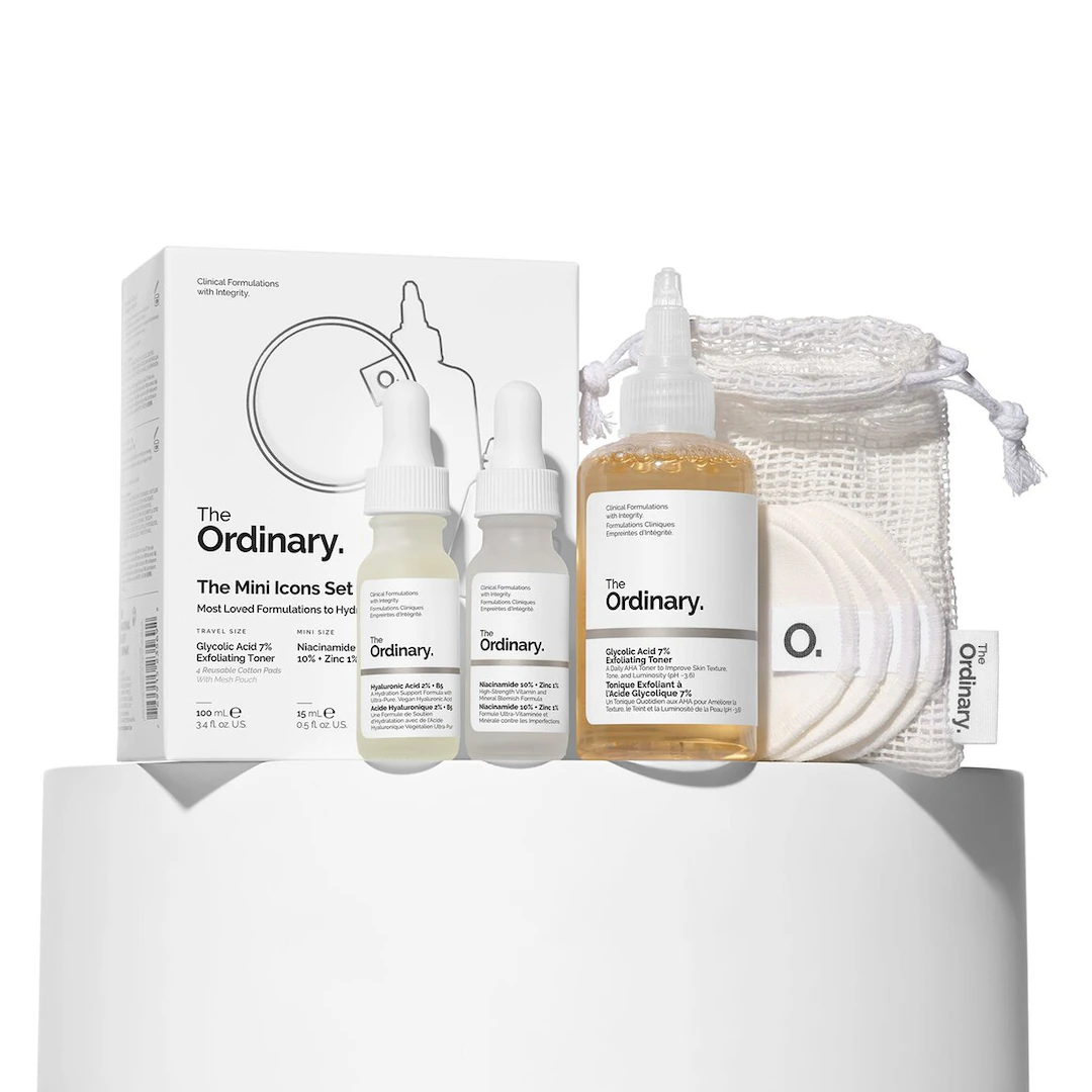 ست مینی آیکونز اوردینری – روتین کامل پوستی ۴ تایی - تصویر 3