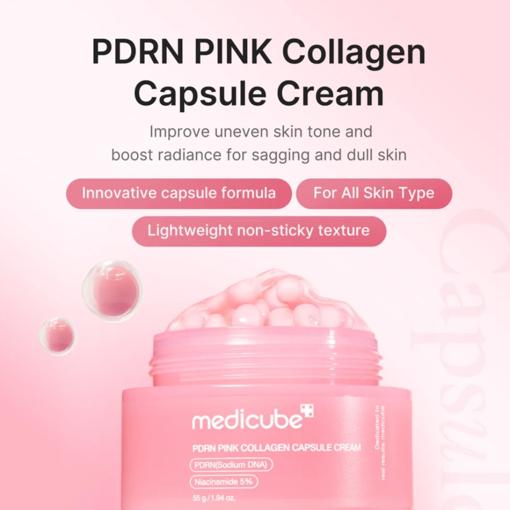 کرم کپسولی PDRN پینک کلاژن – جوانساز و درخشان‌کننده پوست - تصویر 2