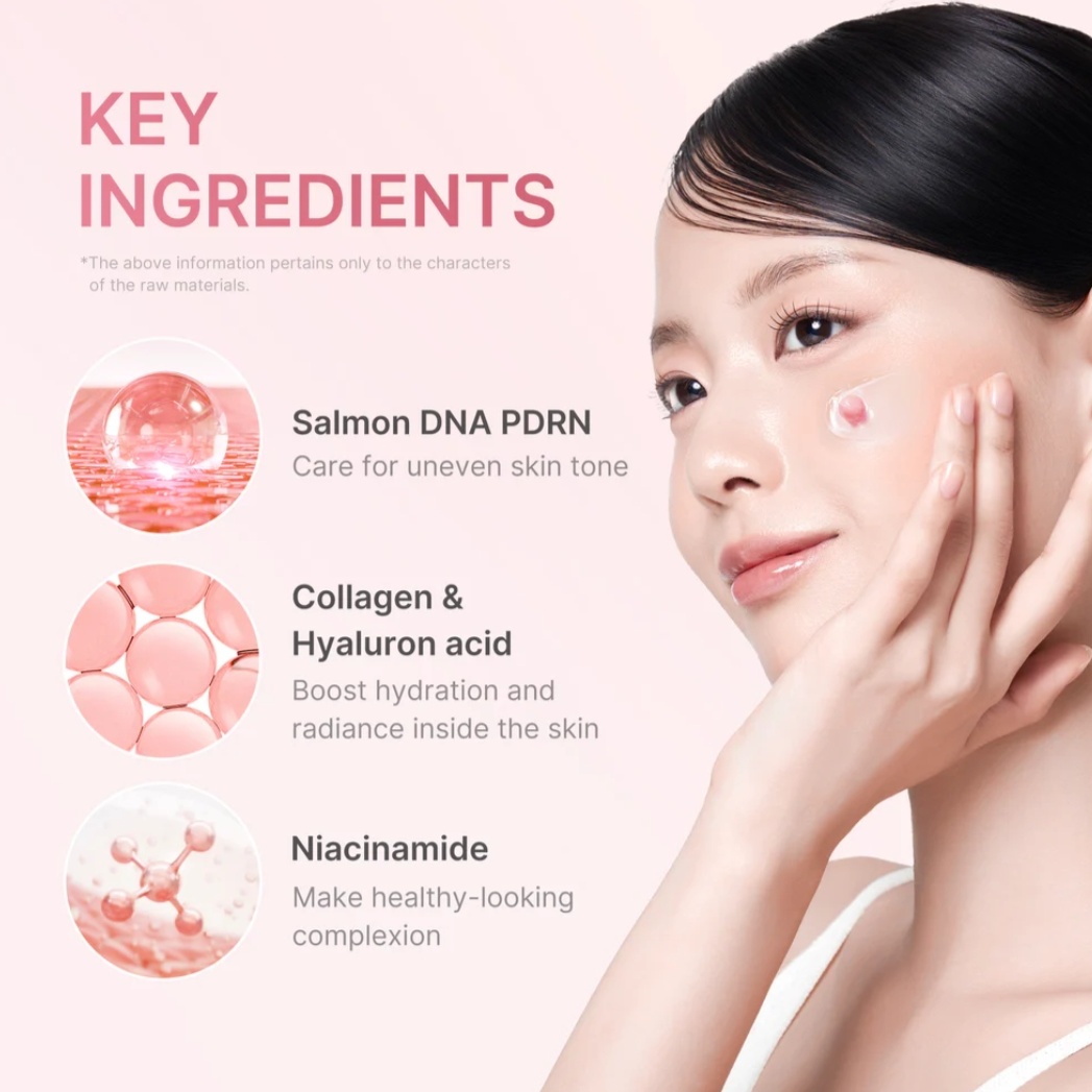 کرم کپسولی PDRN پینک کلاژن – جوانساز و درخشان‌کننده پوست - تصویر 3