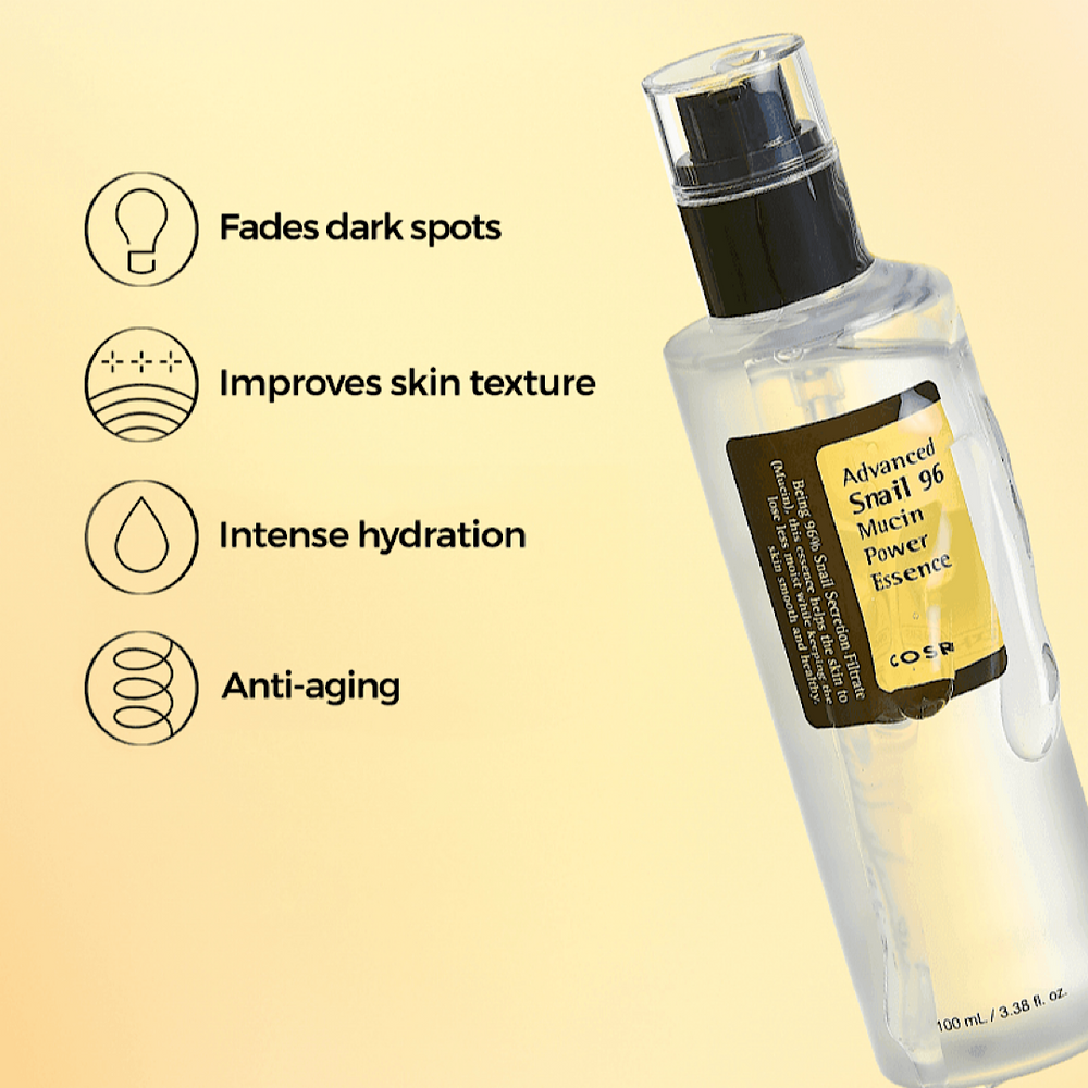 اسنس حلزون کوزارکس Advanced Snail 96 – ترمیم و آبرسانی عمیق - تصویر 4