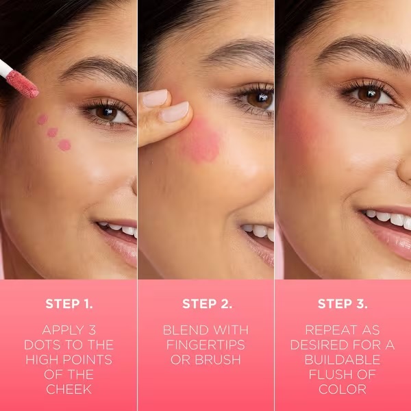 رژگونه مایع لورآل Lumi Blush با جلوه طبیعی و درخشان - تصویر 10
