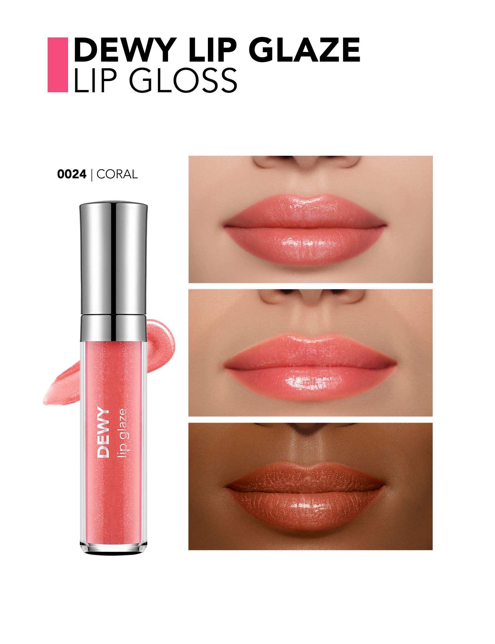 لیپ گلاس فلورمار Dewy Lip Glaze | لب‌های براق و شیشه‌ای - تصویر 20