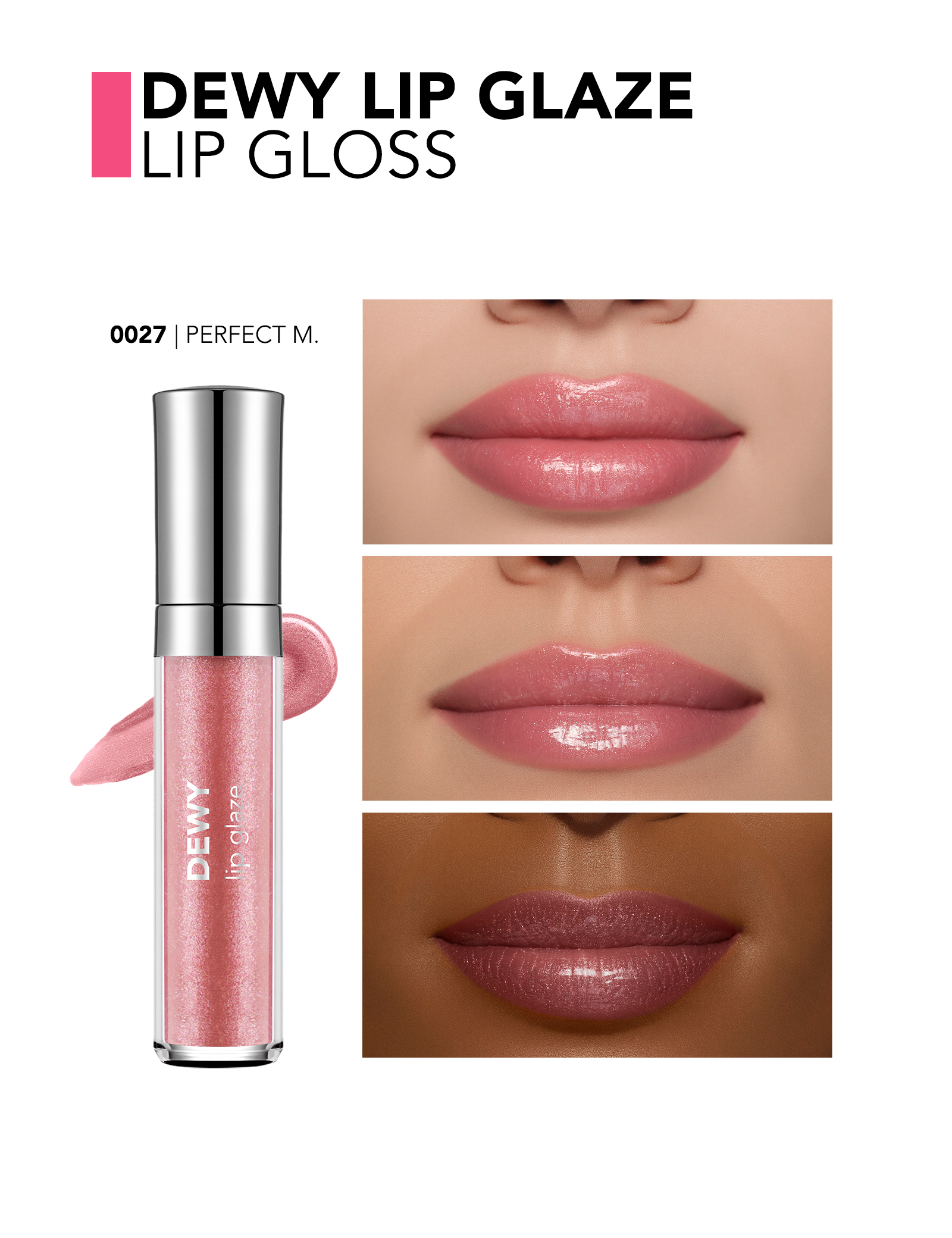 لیپ گلاس فلورمار Dewy Lip Glaze | لب‌های براق و شیشه‌ای - تصویر 24
