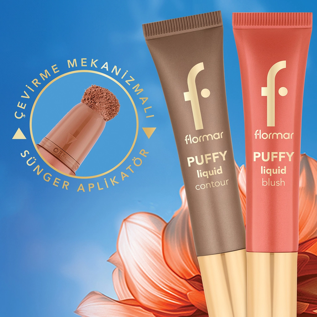 کانتور مایع فلورمار Puffy Liquid - کانتور طبیعی و سبک صورت - تصویر 4