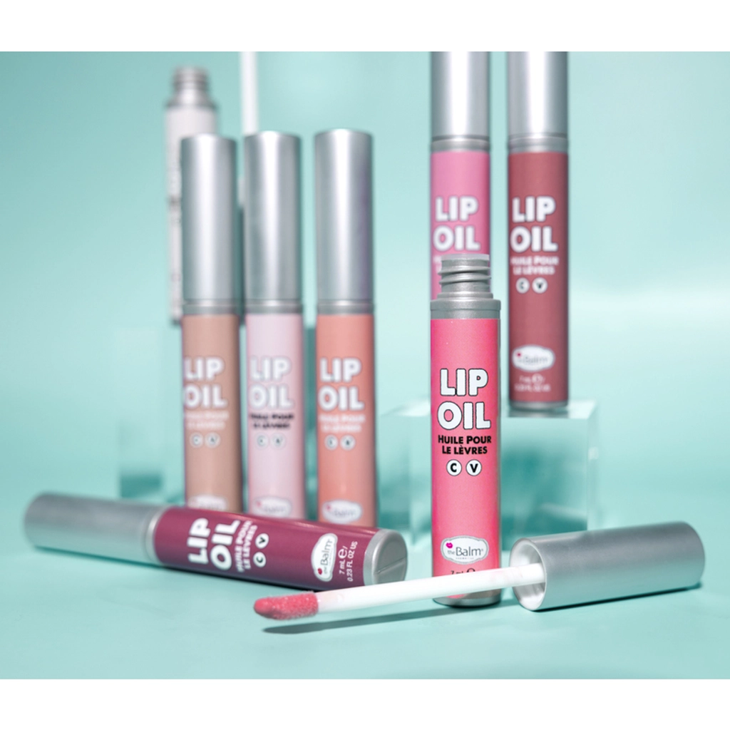 روغن لب theBalm Lip Oil - درخشش شیشه‌ای و آبرسانی لب‌ها - تصویر 4