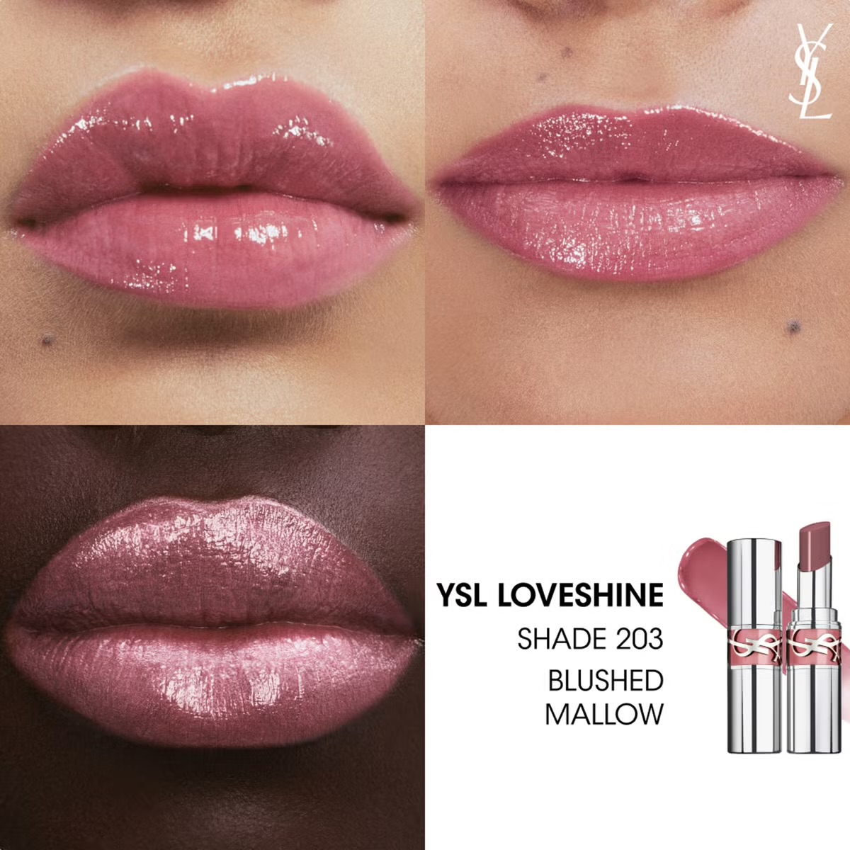 رژ لب براق YSL Loveshine  - تصویر 26