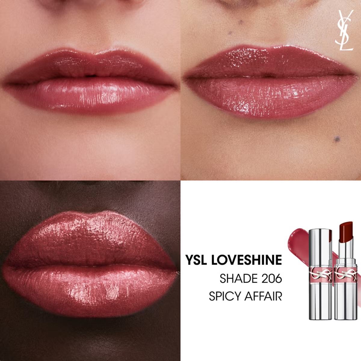 رژ لب براق YSL Loveshine  - تصویر 30