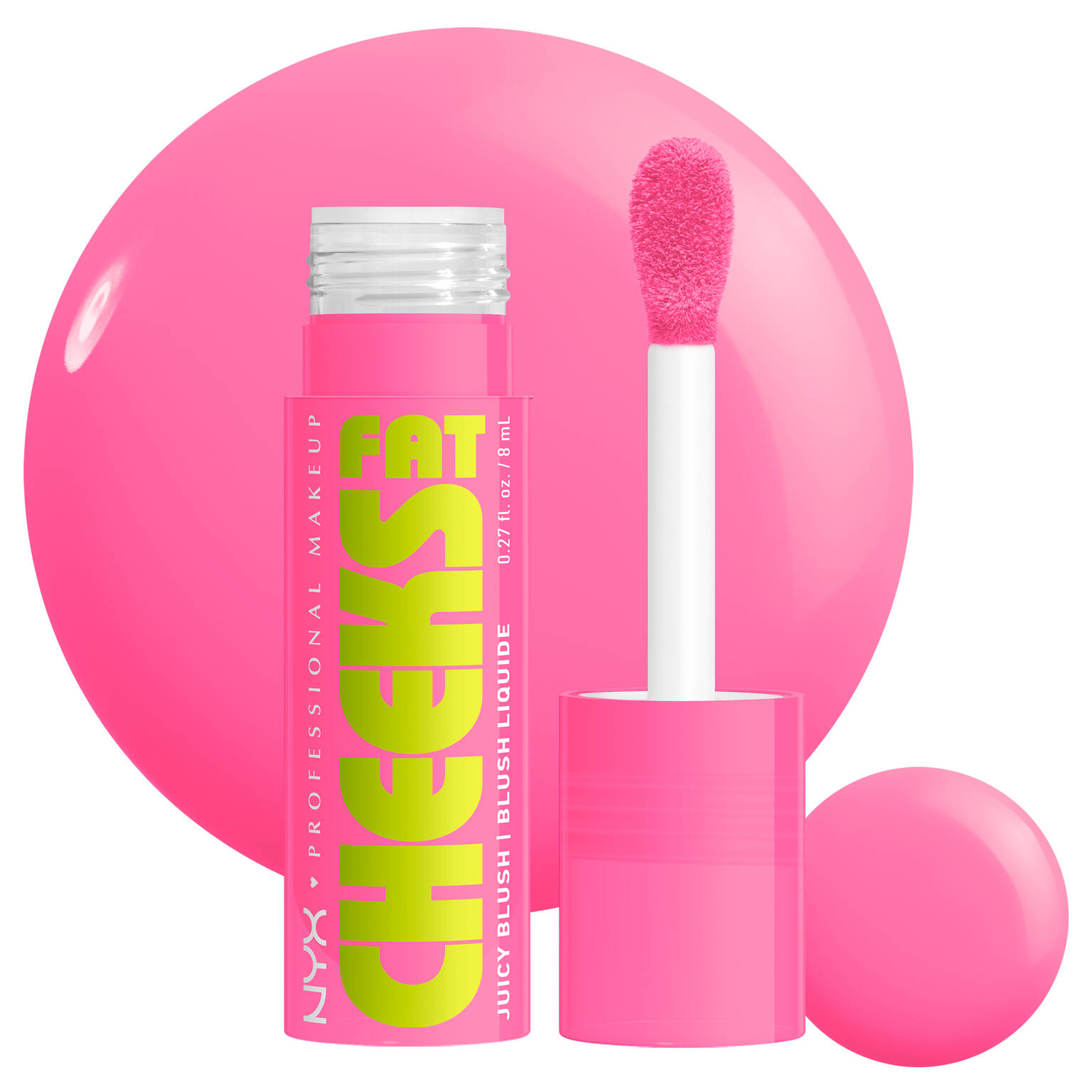 رژگونه مایع NYX Fat Cheeks - تصویر 4