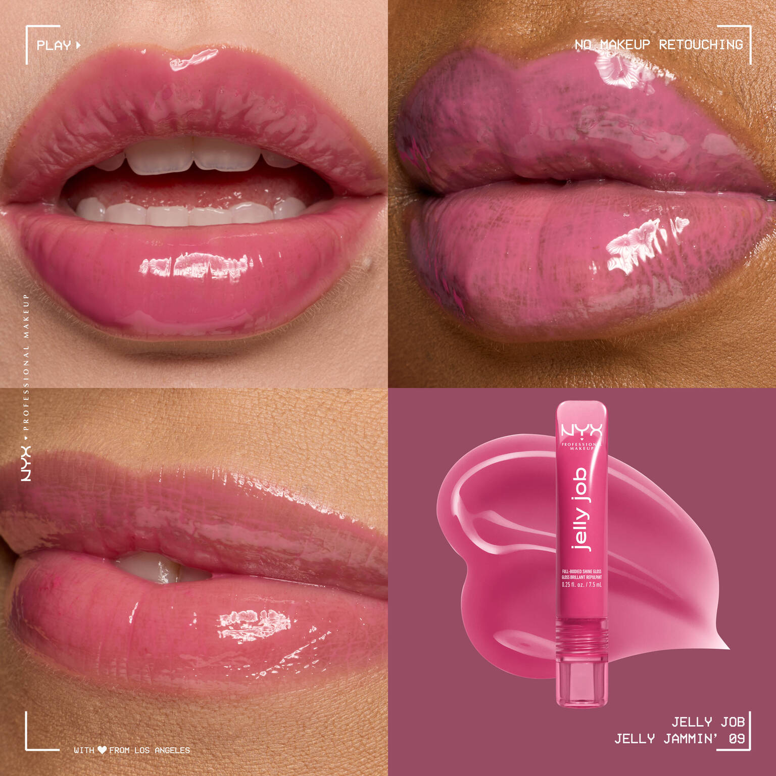 برق لب NYX Jelly Job Jelly Filled  - تصویر 2