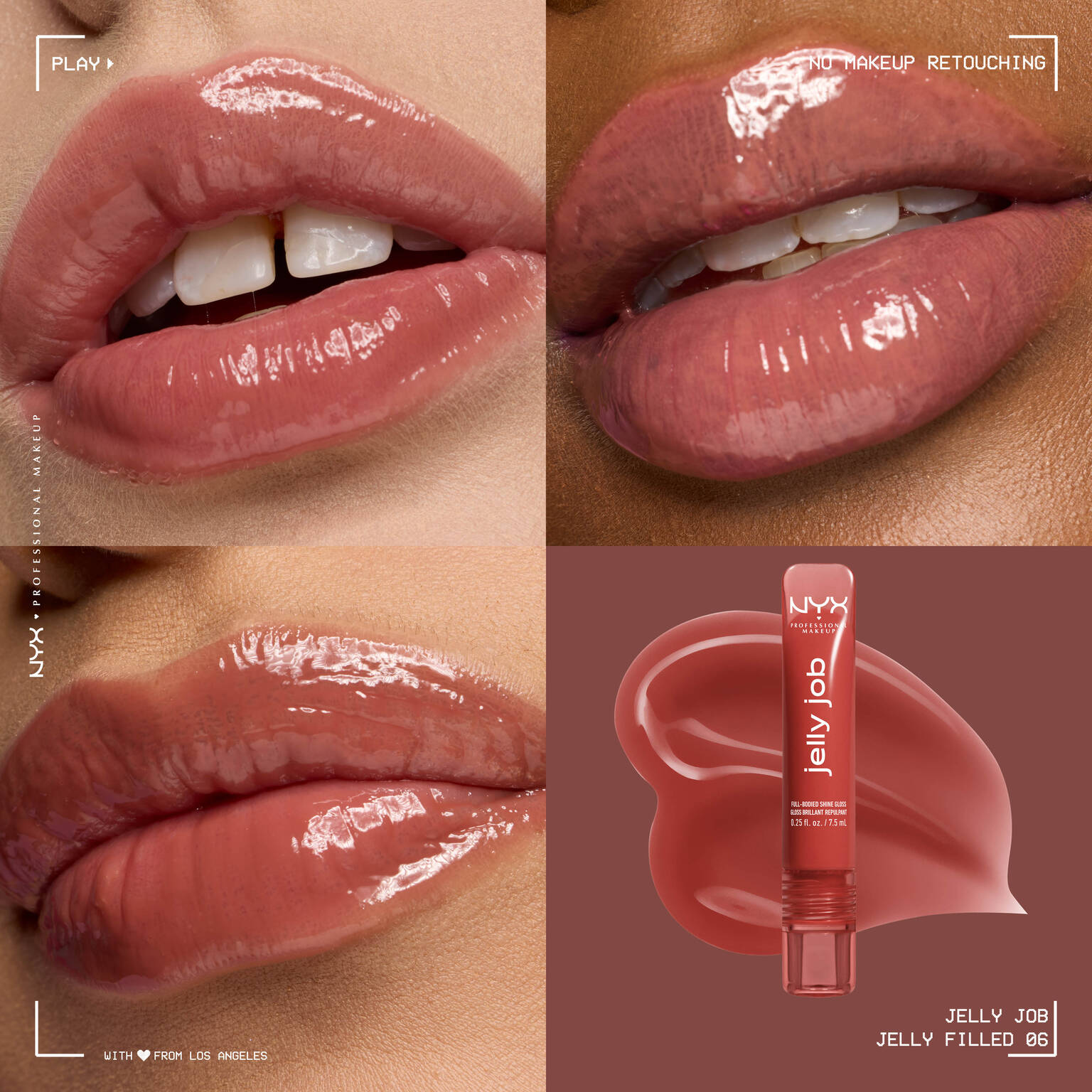 برق لب NYX Jelly Job Jelly Filled  - تصویر 4