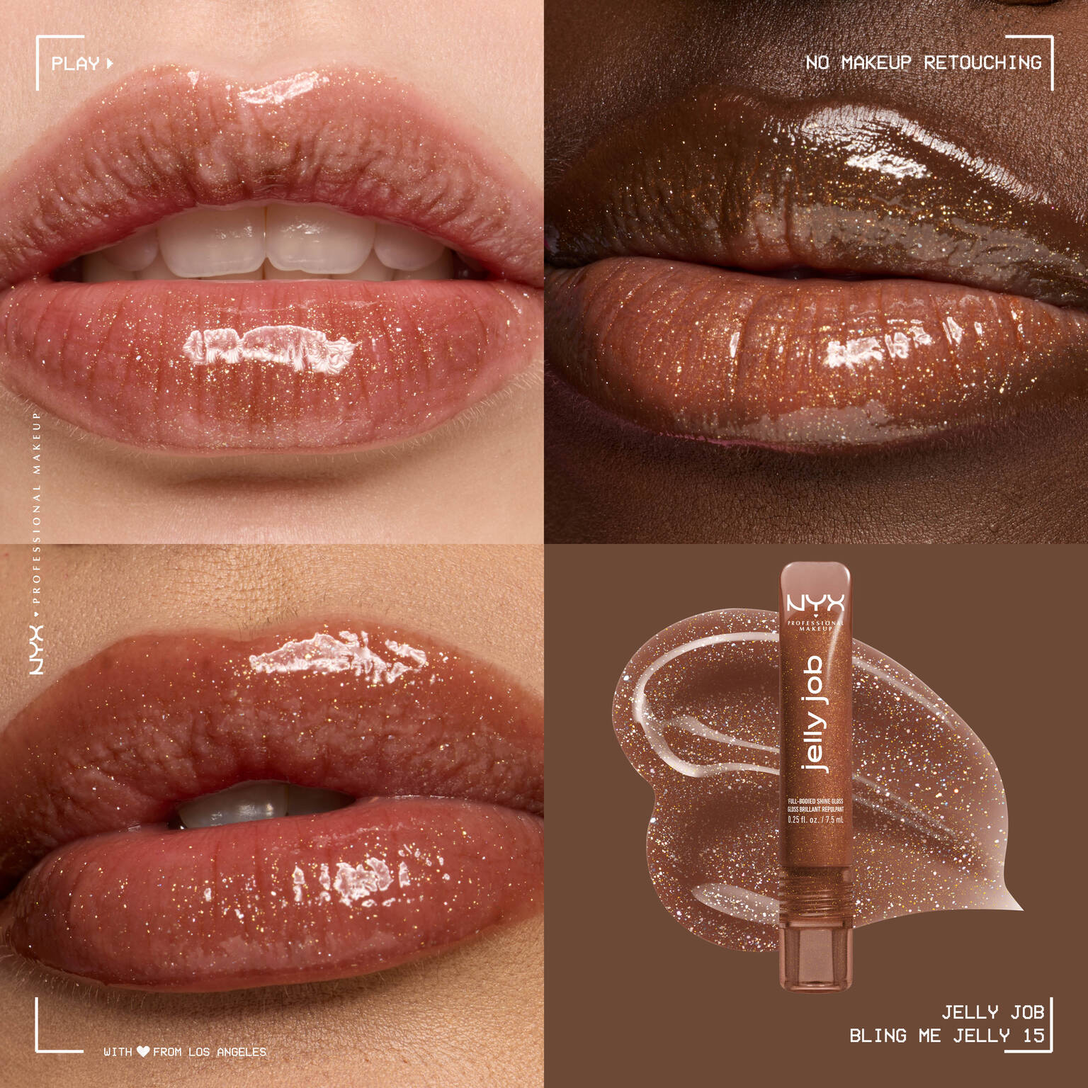 برق لب NYX Jelly Job Jelly Filled  - تصویر 10