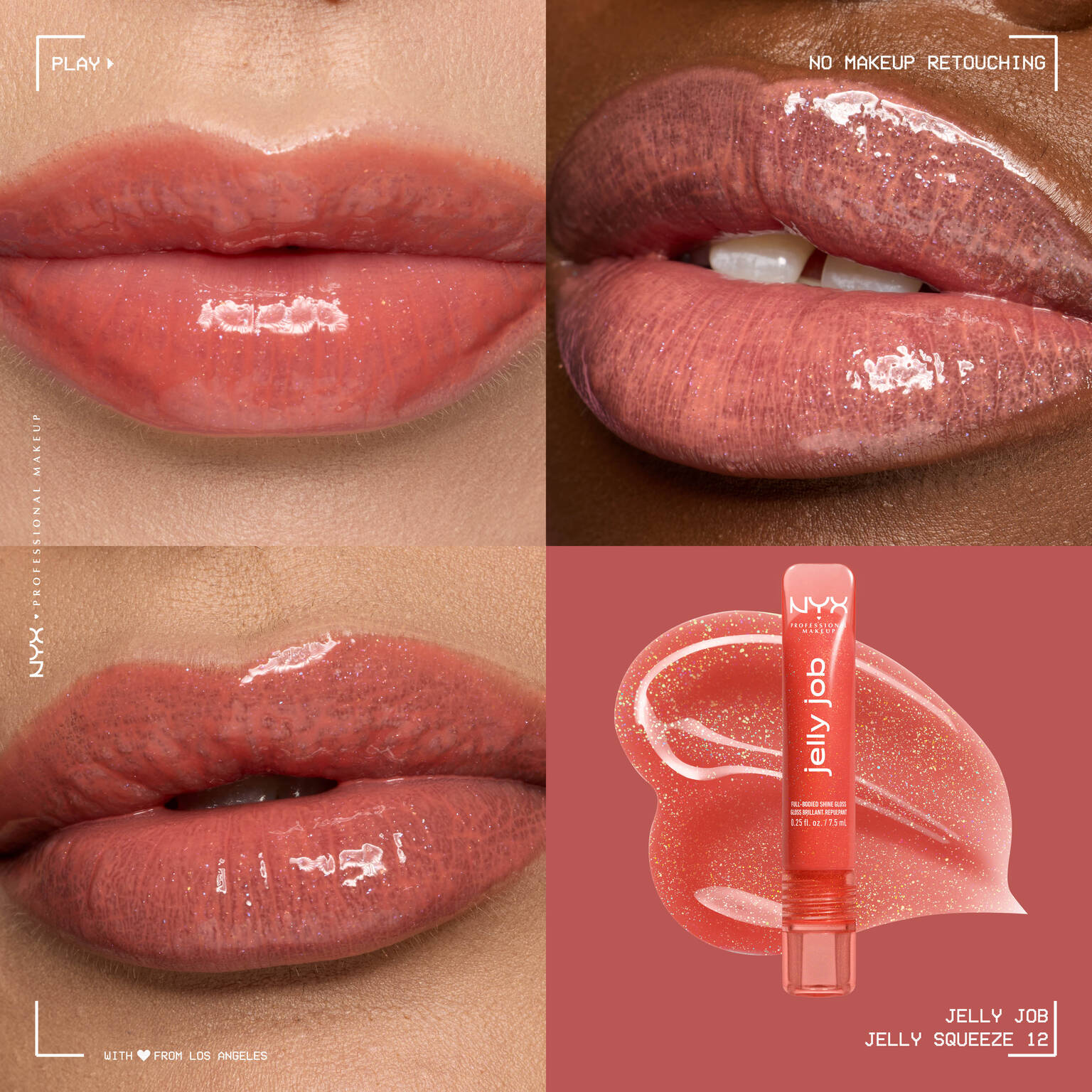 برق لب NYX Jelly Job Jelly Filled  - تصویر 12