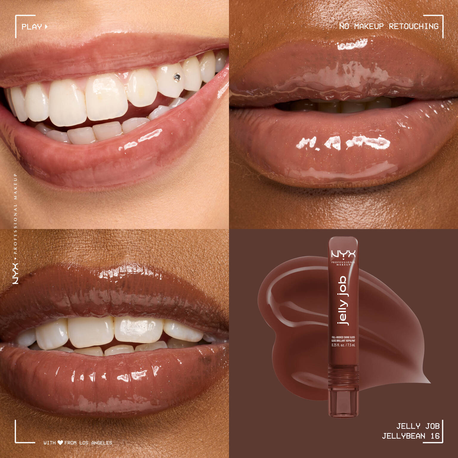 برق لب NYX Jelly Job Jelly Filled  - تصویر 16