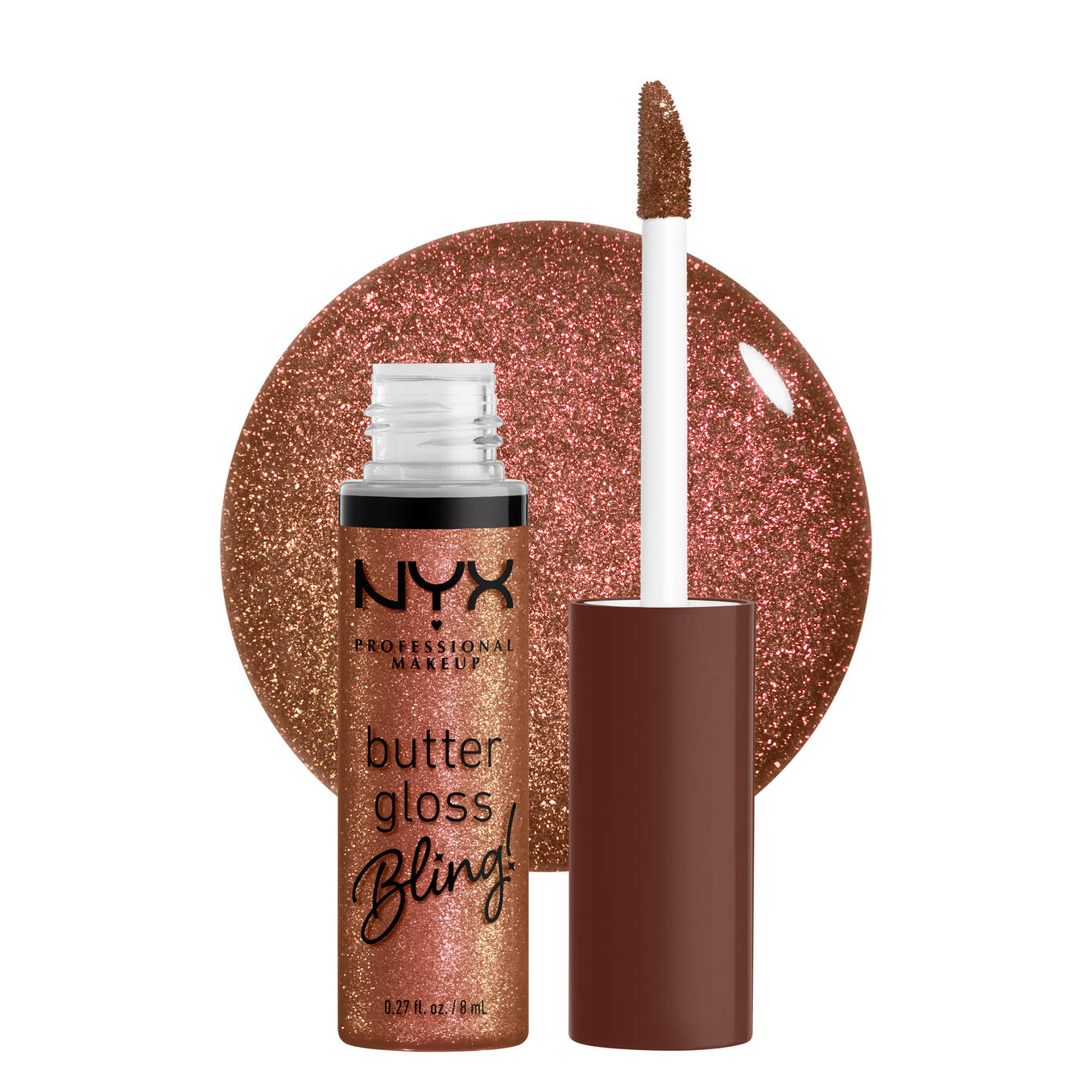 برق لب NYX Butter Gloss Bling - تصویر 11