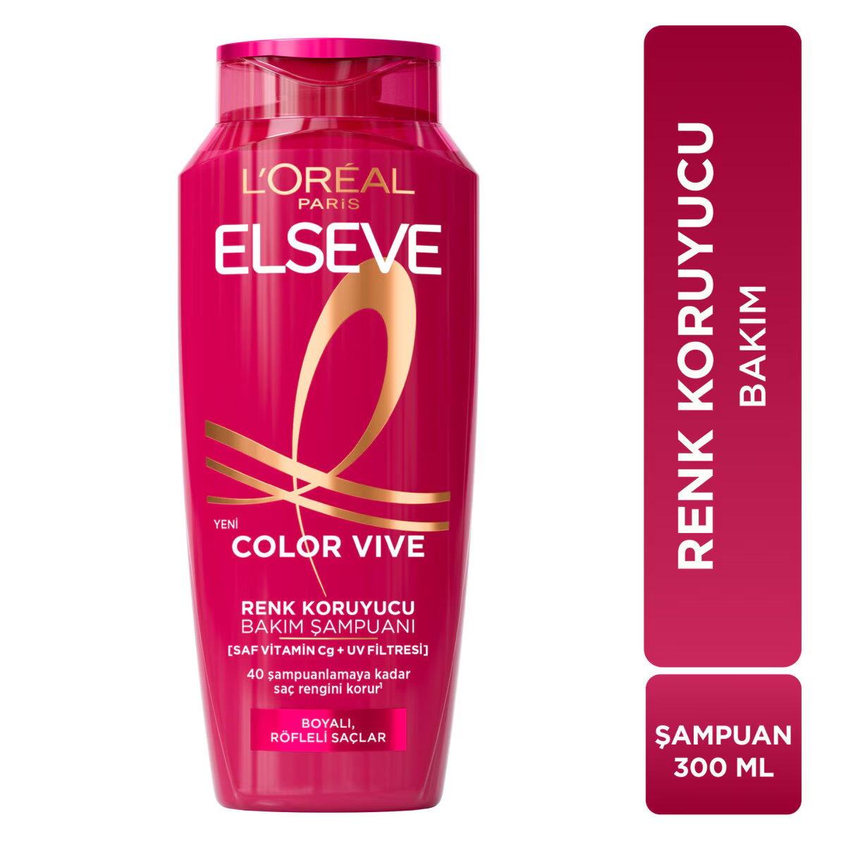 شامپو لورآل Elseve Color Vive محافظ رنگ مو 300ml