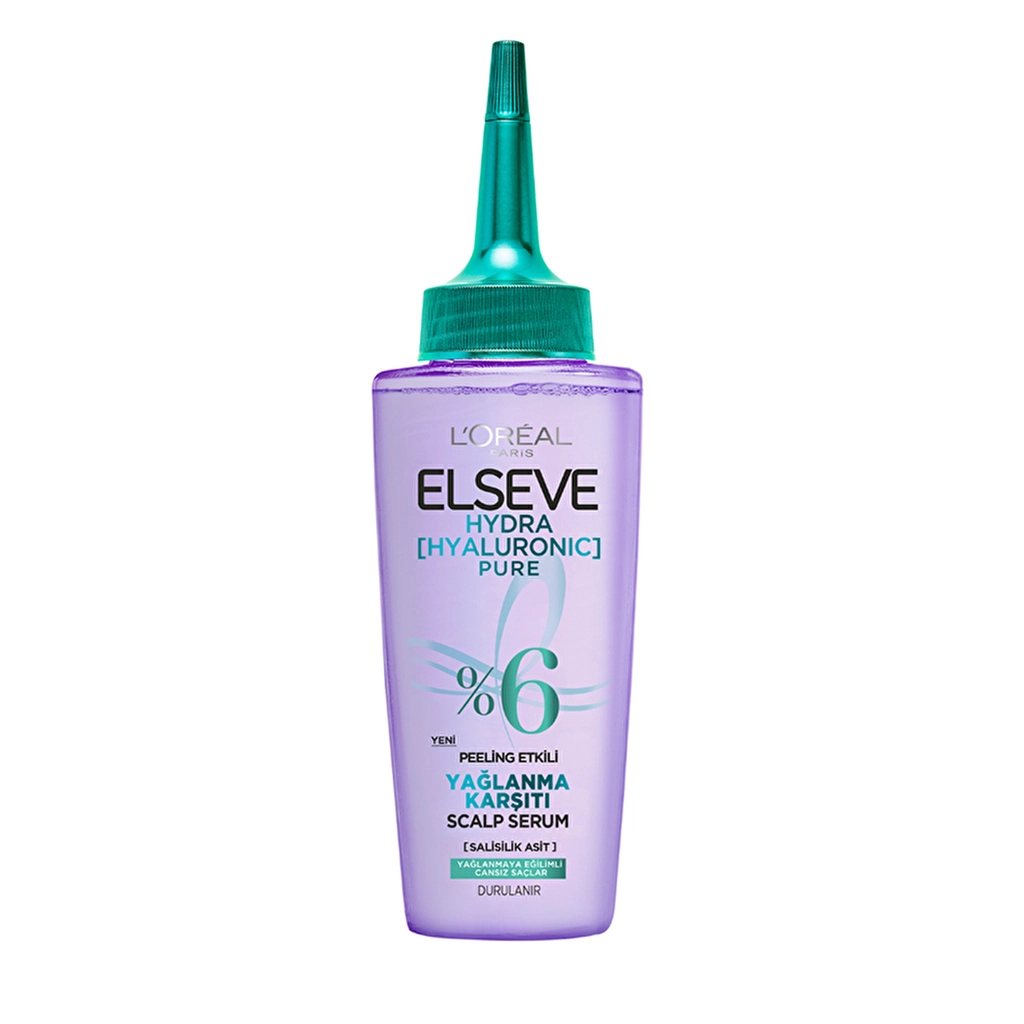سرم پوست سر لورآل Elseve Hydra Hyaluronic ضد چربی 102ml