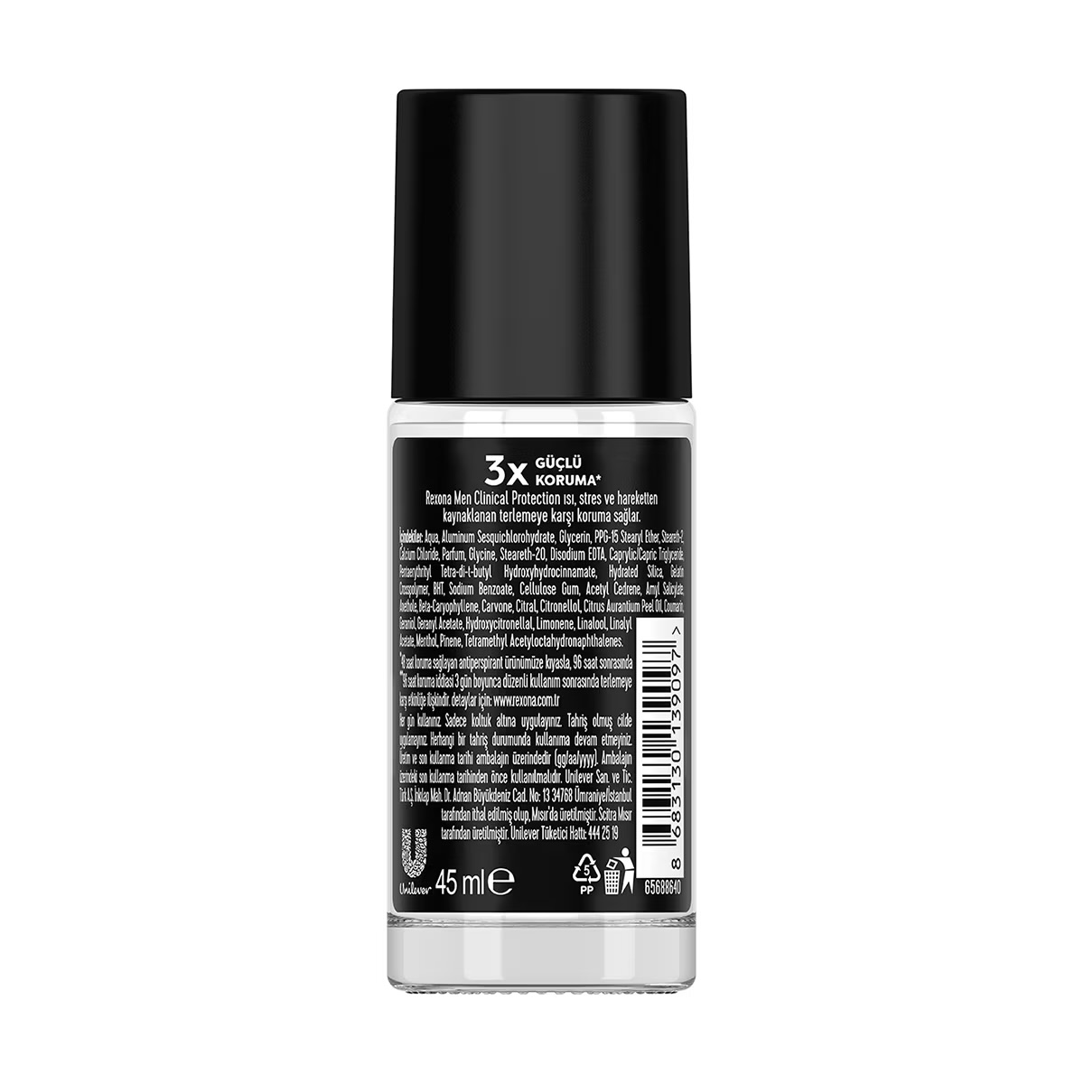 رول ضد تعریق مردانه رکسونا Clinical Protection حجم 45ml - تصویر 2