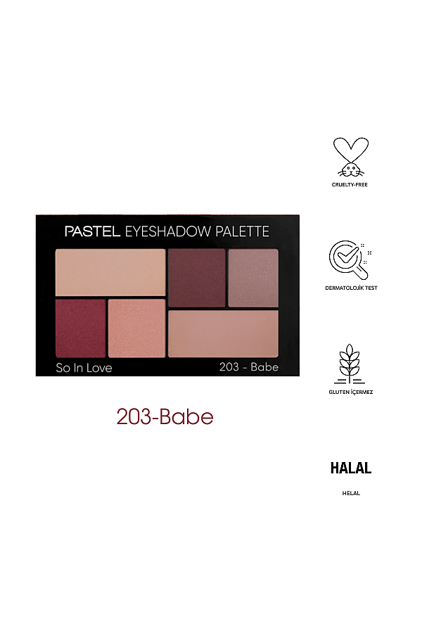 پالت سایه چشم پاستل So In Love 203 Babe - تصویر 3