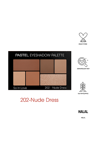 پالت سایه چشم پاستل So In Love 202 Nude Dress - تصویر 3